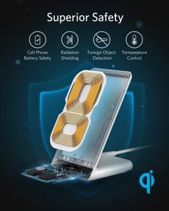 Anker PowerWave Wireless Charger – Fast Charging Pad