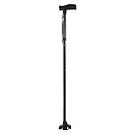 Comfkey Walking Sticks for Seniors - Folding Lightweight Adjustable Collapsible Walking Canes with 360 ° Shock Absorption and Rotated Base for Seniors, Women, Men