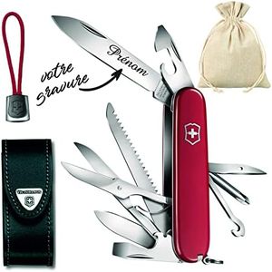 Couteau Suisse Fieldmaster 16 fonctions personnalisé avec votre prénom