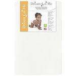 Dream On Me, 2-In-1 Breathable Two-Sided 3" Portable Crib Mattress, Vinyl and Breatable fabric