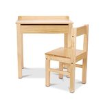 Melissa & Doug Child’s Lift-Top Desk & Chair - Honey