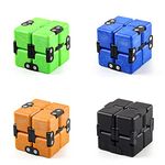 ZoneYan Fidget Toys Infinity Cube, Fidget Cube Toy Set, Mini Fidget Finger Toy, Infinity Cube Pack, Anti Stress Fidget Cube Suitable for Adults & Kids, Stress and Anxiety Relief, Killing Time