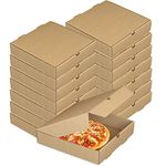 MALANI STORES Corrugated Kraft Cardboard Brown Color pizza box (8X8X1.5 inch) Pack of 25