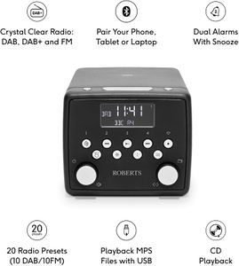Roberts SOUND49 Digital Radio – Black