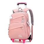Rolling Backpack for Girls Trolley 