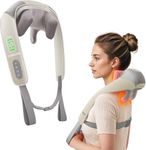 LUXJET Neck Back Shoulder Massager for Pain Relief Deep Tissue 5D Kneading Shiatsu Roller Massage Machine for Body Aches Pains with Infrared Heat Therapy for Body Relax, Neck Cervical, Muscles, Waist, Calf, Legs