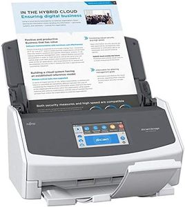 Fujitsu ScanSnap iX1500 Color Duplex Document Scanner with Touch Screen for Mac or PC, White (2018 Release)