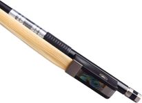 Ecotown Carbon Fiber Violin Bow 4/4 Full Size Lightweight Fiddle Bow with Deep & Powerful Tone for Advance Level Violins (Carbon Bow 4/4 Size)