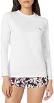 Roxy Women's Standard Enjoy Waves Long Sleeve UPF 50 Rashguard, Bright White 234