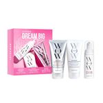 COLOR WOW Dream Big Travel Kit – Volumising Essentials for Fine, Flat Hair | Includes Mini Shampoo, Conditioner + Xtra Large Foam | Instant Volume + Lift, Weightless Feel, Bombshell Results