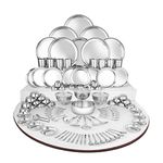 Shri & Sam Stainless Steel Shagun Dinner Set (101 Pcs Set)