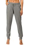 icyzone Women's Joggers Pants Active Sweatpants - Athletic Yoga Lounge Pants with Pockets (M, Gray Melange)