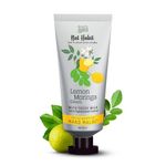 Nat Habit Lemon Moringa Hand Cream Fresh Whipped Hand Malai With Shea Butter For Men & Women, Hand Moisturization, Tan & Pigmentation, Chemical Free (30 ml)