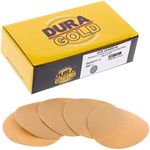 Dura-Gold Premium 2" Gold Hook & Loop Sanding Discs - 600 Grit (Box of 30) - High-Performance Extra Coarse Cut Abrasive Sandpaper Discs - for DA Sanders Drill, Sand Automotive Paint, Woodworking Wood