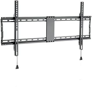Metronic 451071 Support TV Mural Fixe Ultra Fin, Support pour téléviseurs de 70 à 90 Pouces, écran LED/LCD, jusqu'à 70 kg Max. VESA 800 x 400 mm