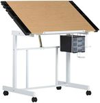 Studio Designs 13251 Deluxe Craft Station, White/Maple