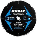 CRALY 12 Inch 100 Teeth Aluminum an