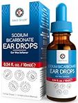 Medi Grade Quick-Action Sodium Bicarbonate Ear Drops for Wax Removal and Blocked Ears, 10ml - Ear Wax Removal Drops Dissolve and Remove Earwax for Clean Ears - Natural Bicarbonate of Soda Ear Drops