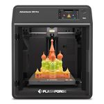 FLASHFORGE Adventurer 5M Pro 3D Printer: 600mm/s High-Speed, Auto Bed Levelling, Quick-Change Nozzle, 220x220x220mm PEI Plate & Dual Air Filtration for Makers/Workshops