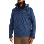 MARMOT Men's PreCip Eco Jacket - Breathable, Recycled & Waterproof, Arctic Navy, Medium