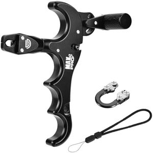 DD Bow Release Archery Release 360° Rotatable Thumb Release for Compound Bow