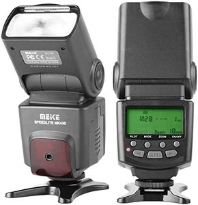 Meike MK430 E-TTL Speedlite Shoe Mount Flash for 70D 77D 80D Rebel T7i T6i T6s T6 T5i T5 T4i T3i SL2 and Other EOS DSLR Cameras