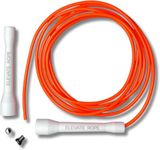 Elevate Rope Professional Speed Rope - 3m Adjustable Jumping Rope, 5mm PVC with Nylon Core for Cardio, Double Unders & Crossfit - Durable Jumping Rope Suitable for Indoor/Outdoor Training (Orange)