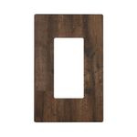 Brown Wood Grain Light Switch Cover Plates Decorative Single Rocker Switch Plate Covers Cute Plastic Farmhouse Electrical Wall Plates for Home Decor