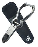 Pathfinder Technologies ® "CE" Certified Heavy duty Nail Clippers for THICK Finger & Toenails, professional quality "MIRROR POLISHED" surgical grade stainless steel clippers.