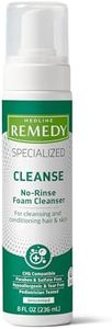 Medline Remedy Intensive Skin Therapy PhosphoCleanse No-Rinse Foam Cleanser, Unscented, 8 oz. Bottle