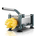 FOHRER French Fry Cutter, Professional Manual Potato Cutter for Fries with 13mm Heavy Duty Stainless Steel Blades, Easy to Use for Whole Potatoes, Carrots, Cucumbers