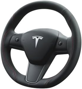 MEWANT Steering Wheel Cover for Tesla Model 3 Model Y 2020 30 Min Install