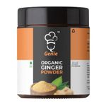 GENIE FOOD Ginger Powder (100g) | Dry Ginger Powder | Dry Ginger Powder for Tea | 100% Natural | No Artificial Color | No Preservatives