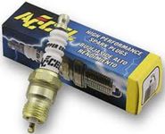 Accel High Performance Spark Plugs (Pair) 2418, 6R12 for Harley Davidson Twin Cam 1450cc models 1999 up