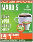 Maud's Decaf Donut Shop Coffee Pods