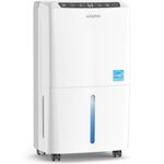 Waykar 2,000 Sq. Ft Energy Star Dehumidifier for Home and Basements, with Auto or Manual Drainage, 0.6 Gal Water Tank Capacity