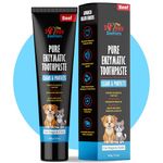 Vet Strength Pure Enzymatic Pet Toothpaste | Fights Plaque, Tartar & Bad Breath | Cat & Dog Toothpaste Plaque Remover Breath Freshener | Use with Dog Toothbrush