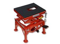 WilTec 300lb 135kg Hydraulic Motorcycle Workbench Lift Bike ATV Stand Jack Table Bench