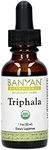 Banyan Botanicals Triphala Liquid Herbal Extract – Organic Triphala Extract with Amla, Haritaki & Bibhitaki – for Daily Detox, Regularity & Rejuvenation* – 1oz. – Non-GMO Sustainably Sourced Vegan