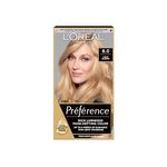 L'Oreal Paris Preference Hair Dye, Long Lasting, Luminous Permanent Hair Colour, 8, California