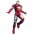 LonullyMege 7inch Light Up Ironman Action Figure-2022 New Released Legends Hero Series Collection Movable Mark Toys-Light with Chest and Eyes (LED MK3)