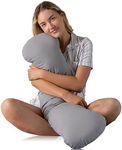 SleepCloud Weighted Body Pillow 6.5lbs - Weighted Pillow for Deeper Sleep - Cooling Body Pillows for Adults - Full Body Pillow for Sleeping - Side Sleeper Body Pillow with Cover