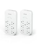2 Pack Anker Outlet Extender and US