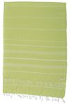 Bersuse 100% Cotton - Anatolia XXL Blanket Turkish Towel - Pistacho Green