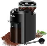 Wancle Electric Burr Coffee Grinder - Adjustable with 28 Precise Grind Settings for 12 Cups - Professional Coffee Bean Grinder (Plastic, Black)