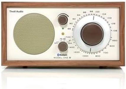 Tivoli Audio Model One Bluetooth AM/FM Radio (Walnut/Beige)