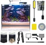 5 Gallon Small Aquarium Set Glass F