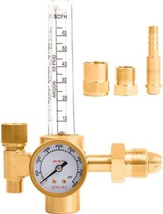SPARC Argon CO2 Flowmeter and Regulator MIG TIG 0-60CFH CGA580 Inlet 2YR USA Warranty