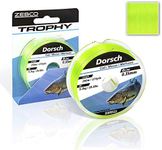 Zebco Quality Trophy Cod Monofilament Fishing Line Fishing Accessories Cod Line Fluo Yellow 0.35 mm / 9.2 kg