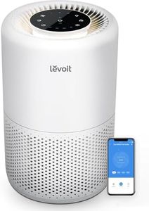 LEVOIT Air Purifier for Home Bedroom, Smart WiFi Alexa Control, Covers up to 915 Sq.Foot, 3 in 1 Filter for Allergies, Removes Pollutants, Smoke, Dust, 24dB Quiet for Bedroom, Core 200S, White